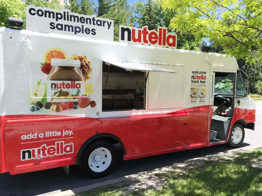 Nutella Experiential Activations